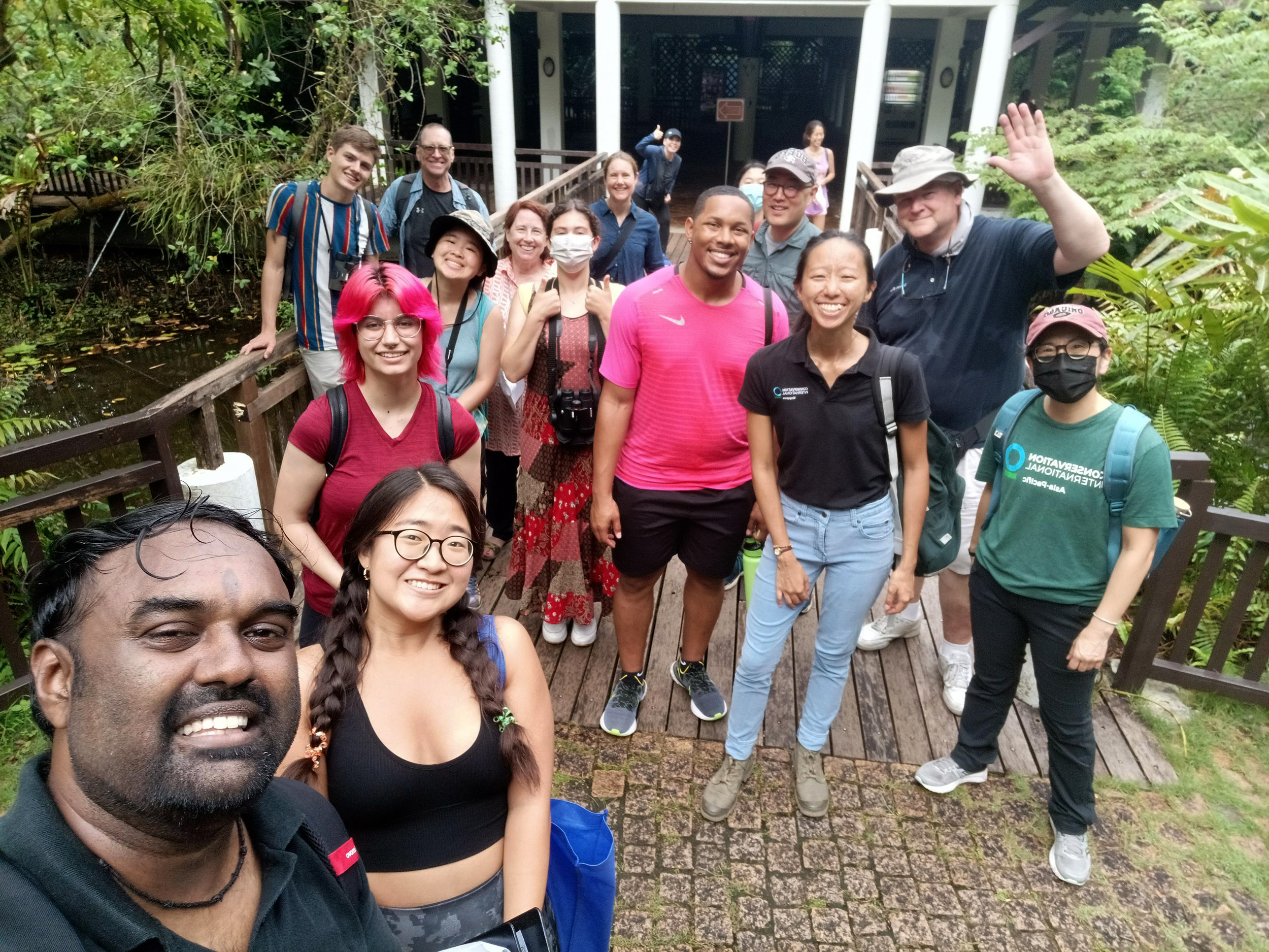 EnvirolabAsia's Sungei Buloh Wetland Reserve trip with students.