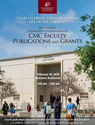CMC Faculty Publications and Grants