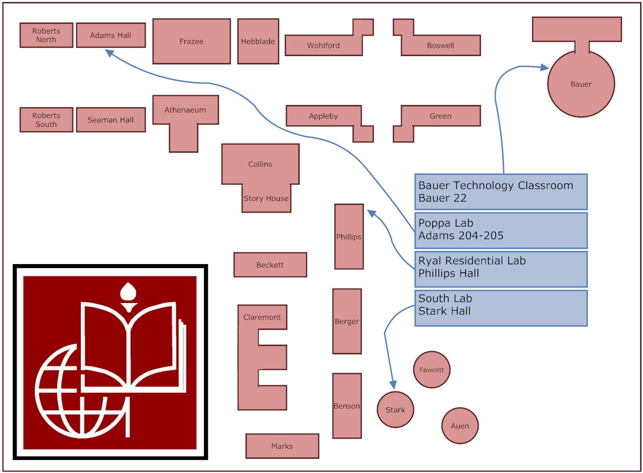 CMC Lab Map