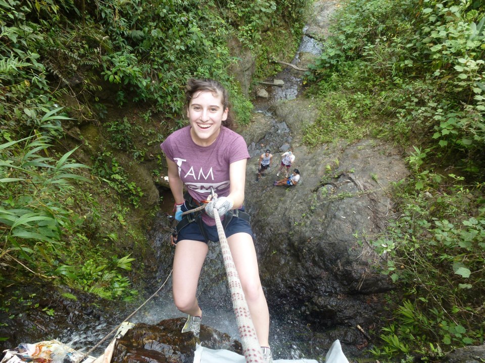Tarmar Kaplan climbing