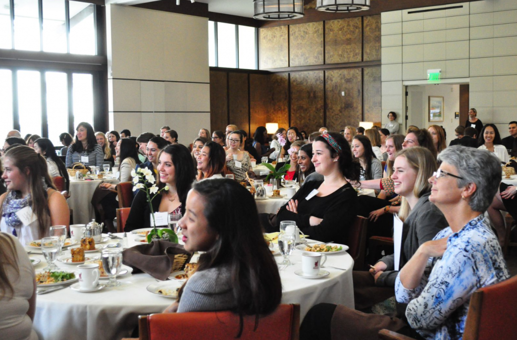 A GATHERING OF THE 7-Cs: The Women and Leadership Alliance's most recent workshop brought together students from across The Claremont Colleges.