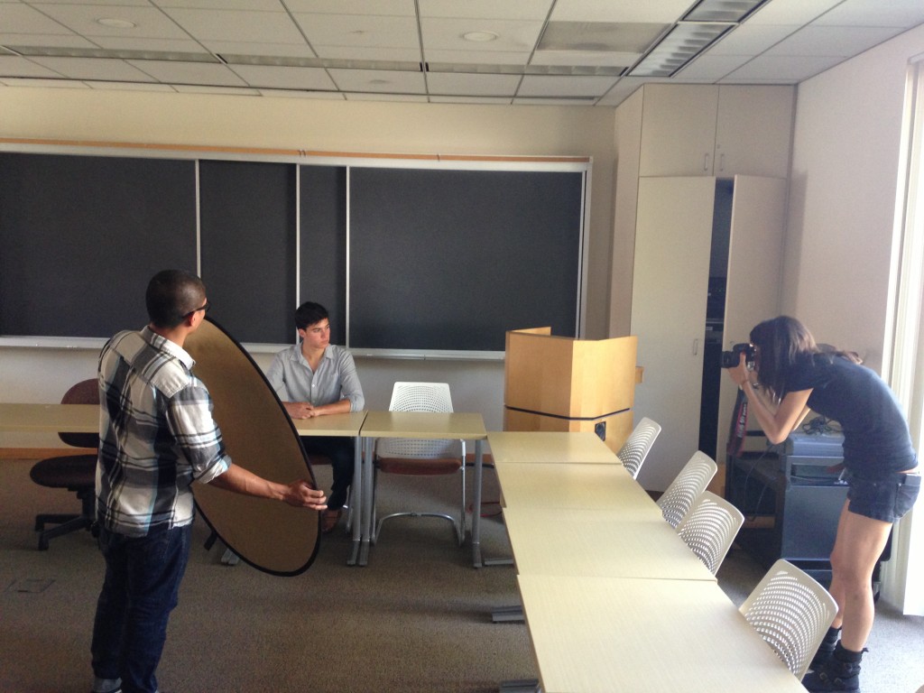 Anticipating Luna’s inclusion in Wiseman’s TIME article, the magazine dispatched an award-winning, young British freelance photographer (Laura Pannack) to photograph Luna on CMC’s campus one Saturday. The shoot with Pannack started on a late, clear m