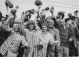 Photo of Dachau liberation