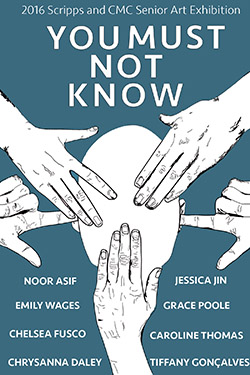 Poster for You Must Not Know art show