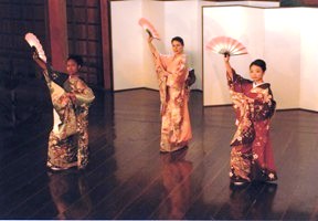 Japanese dancers