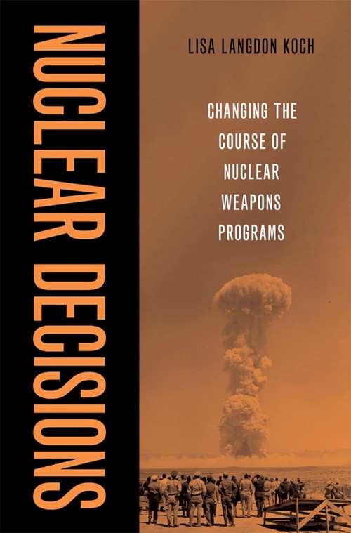 Book cover for Koch's book, Nuclear Decisions.