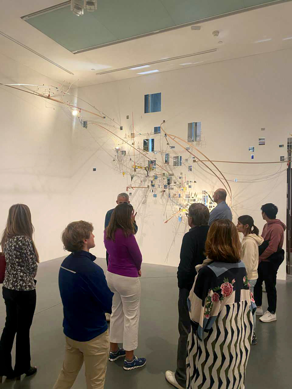 CMC community members got to experience a personally curated art tour at Tate Modern during 2022's inaugural Worldmeet.