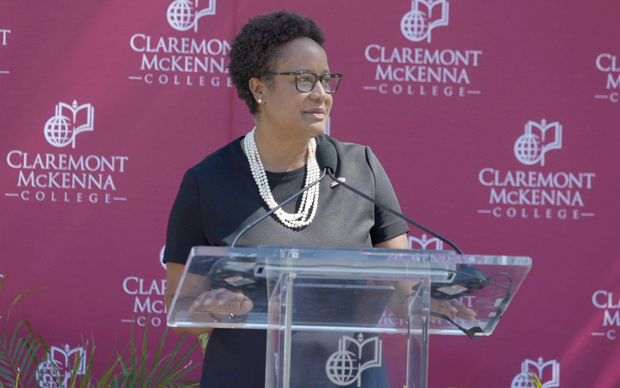 Harriet B. Nembhard '91, dean of the College of Engineering at the University of Iowa and member of CMC’s Integrated Sciences Advisory Council, at Groundbreaking Event.