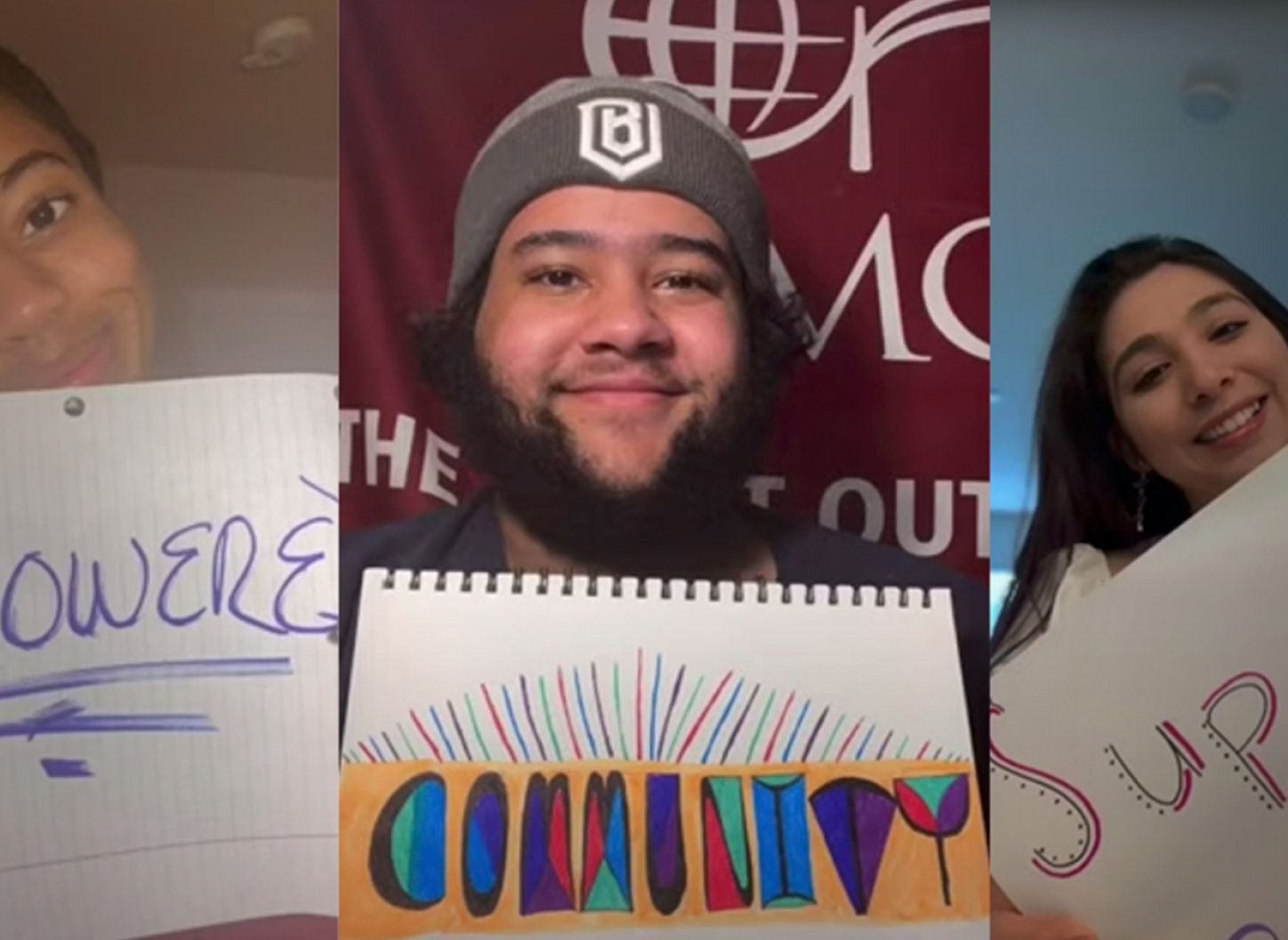 QuestBridge scholars express thanks for scholarships in a video that makes the CMC Planner a media star