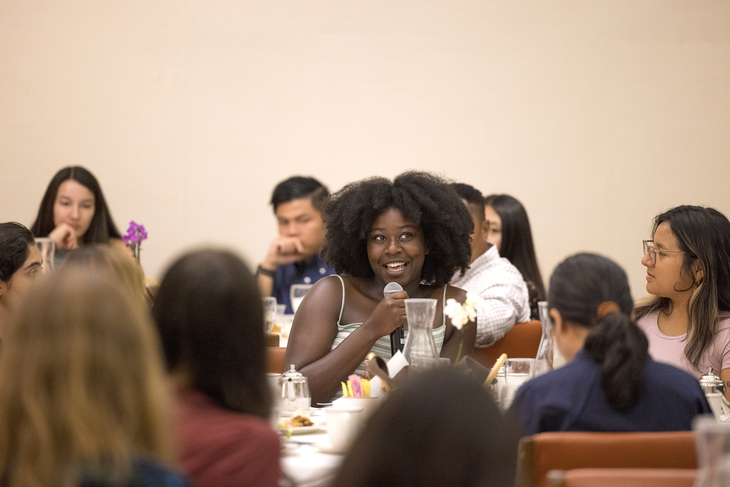 The Open Academy's Saturday Salons, a gathering where students and faculty can discuss various topics.