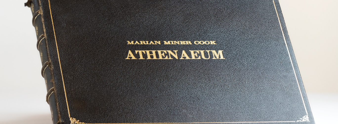 Guestbook for the Athenaeum.