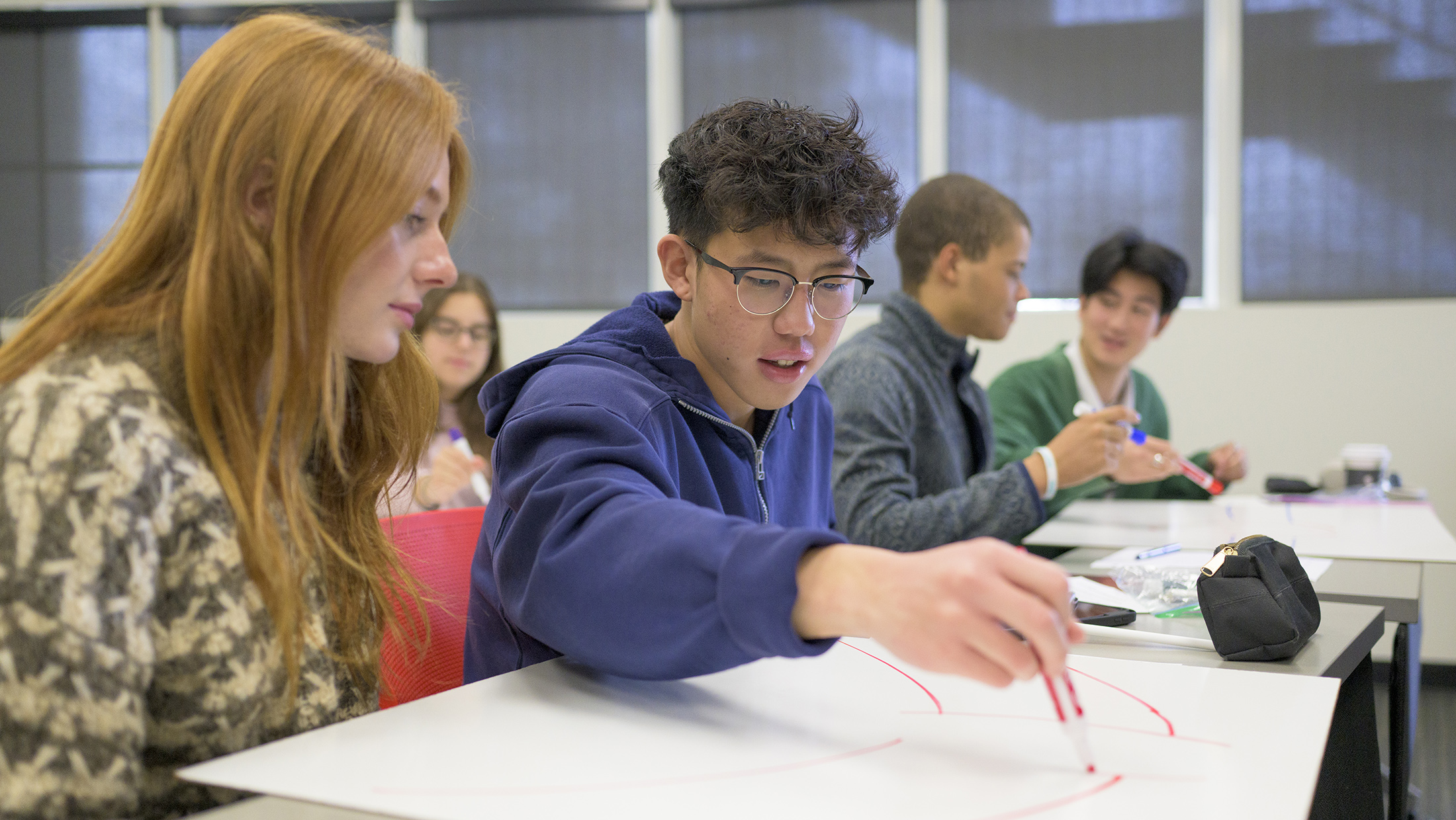 codes_of_life_main_1.jpg The inaugural class for the new Kravis Center of Integrated Science program.