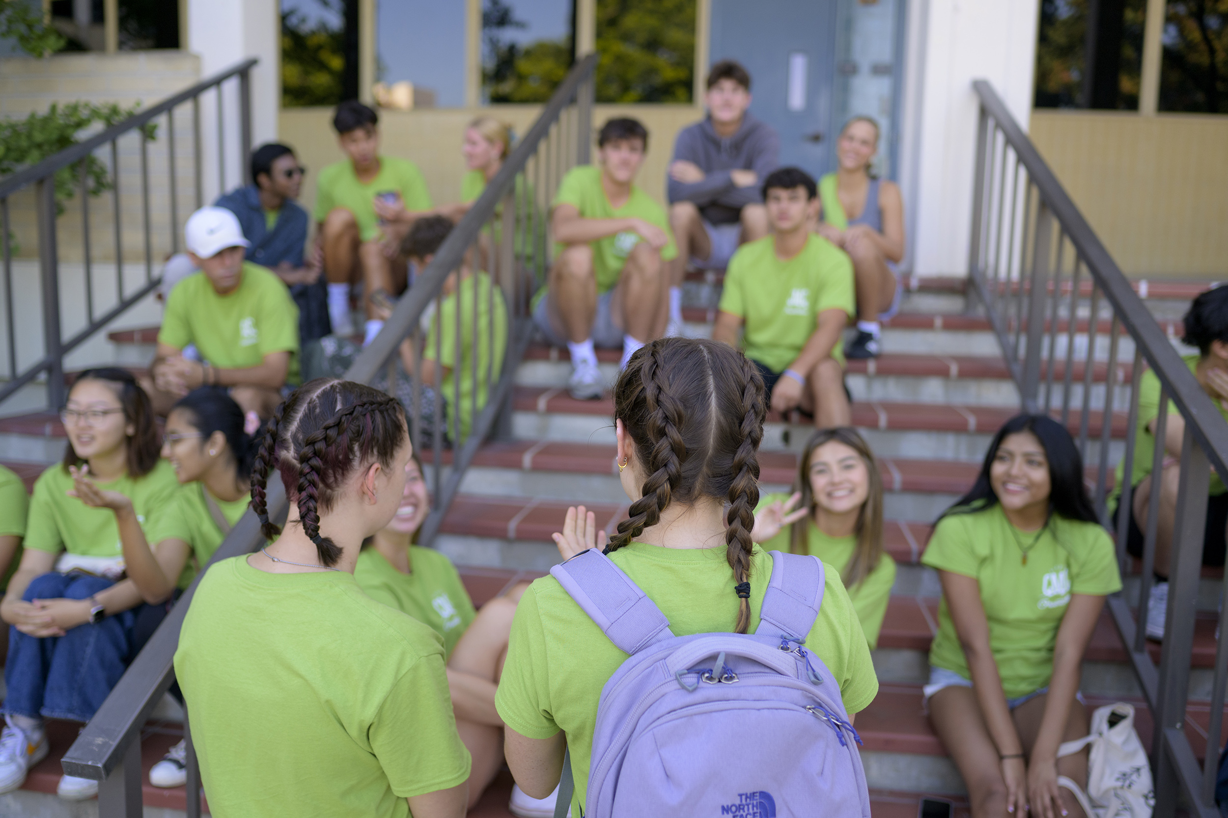 New student orientation trip to Knotts Berry Farm.