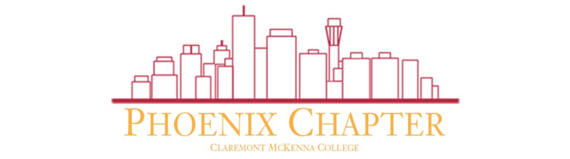 The Phoenix Alumni Chapter logo for Claremont McKenna College.