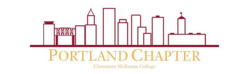 The Portland Alumni Chapter logo for Claremont McKenna College.