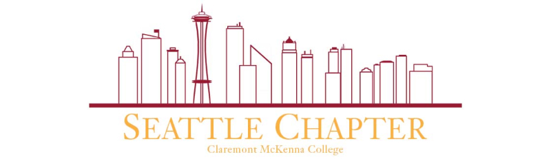 The Seattle Alumni Chapter logo for Claremont McKenna College.