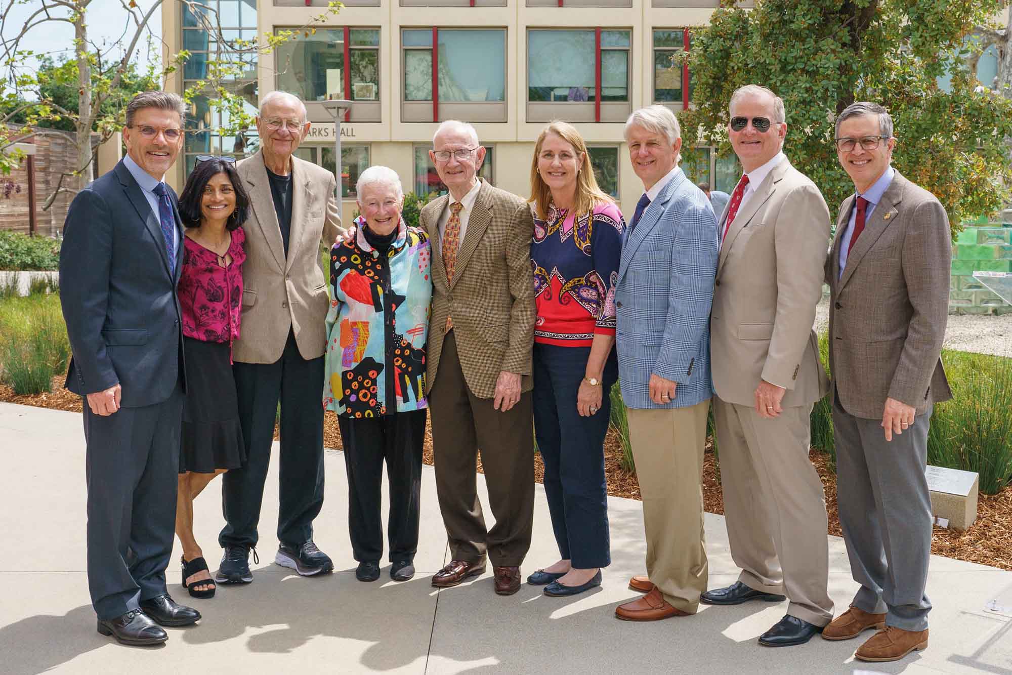 Valach Hall dedication.