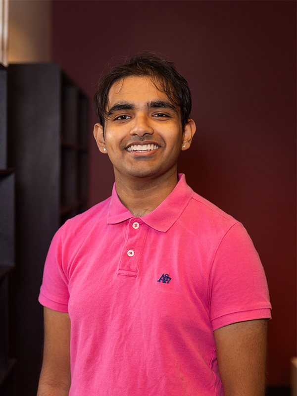 Pranav Patel ’26.