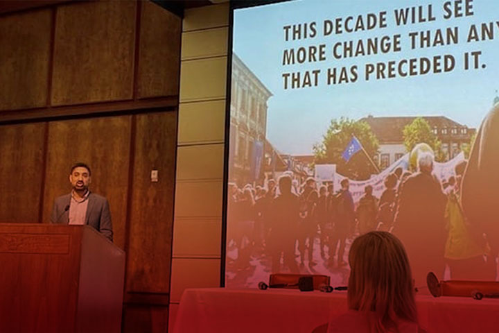 A lecturer at the Athenaeum.