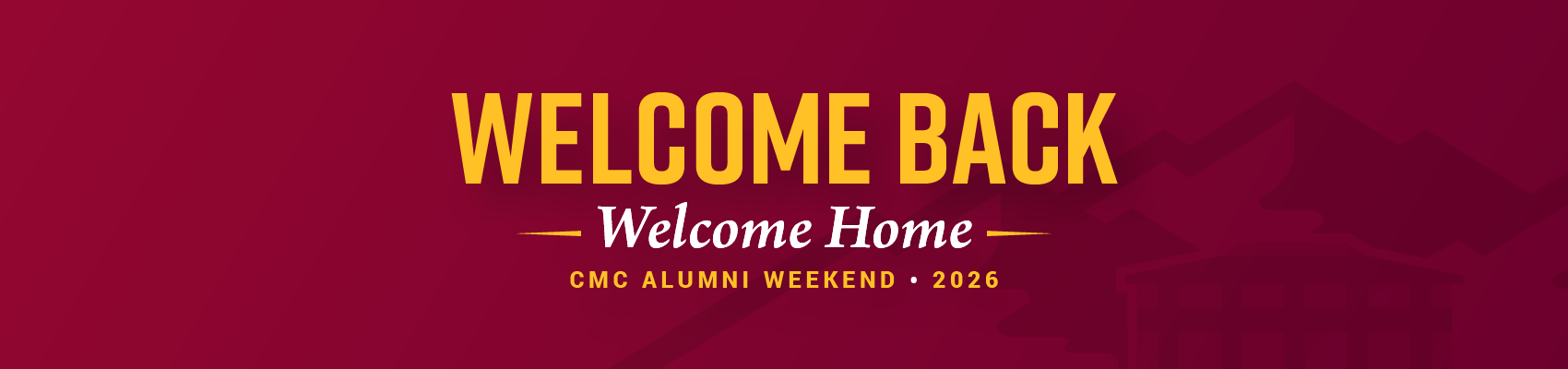 Alumni Weekend 2026 Banner