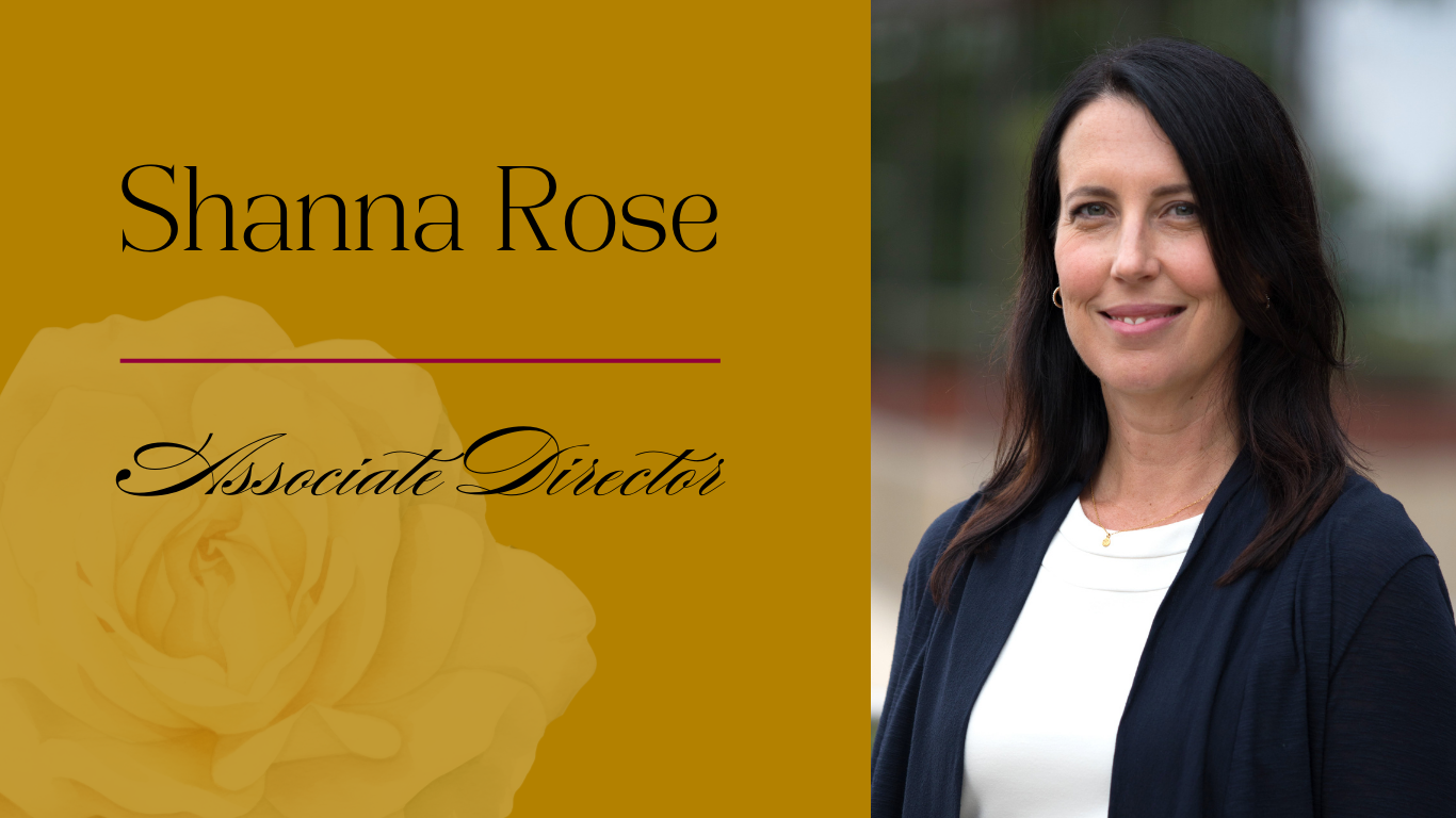 Shanna Rose announcement as new Rose Associate Director