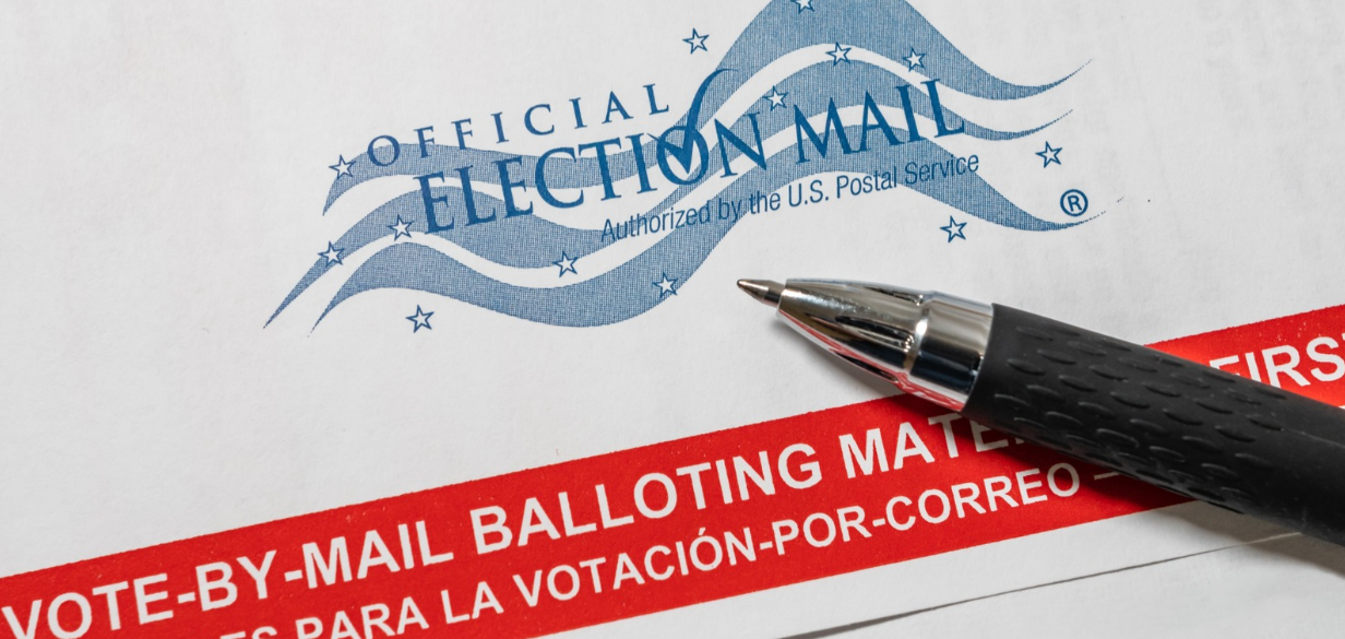 Vote By Mail envelope image