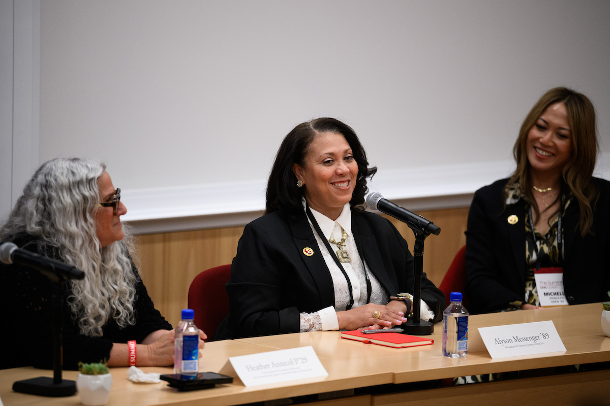 Panelists take the mic at WLA's 2026 Summit event