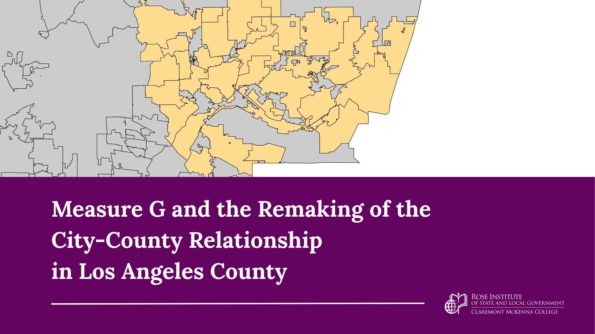 Banner with Measure G report title