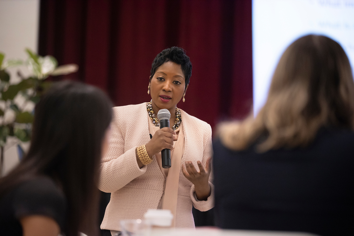 Dr. Cindy Pace, keynote speaker at WLA's 11th annual workshop.