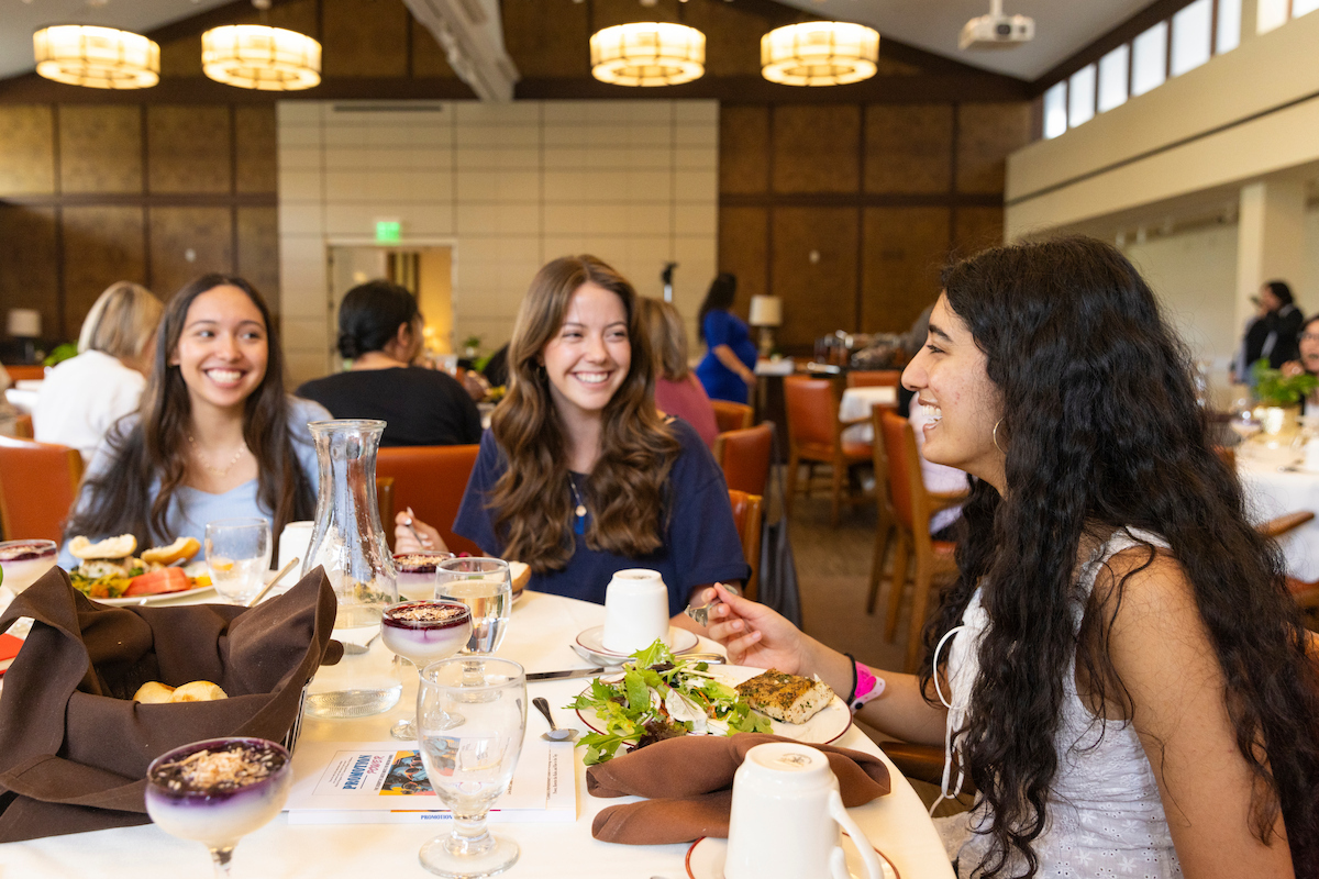 Participants break bread at the Ath during WLA's 2026 workshop 