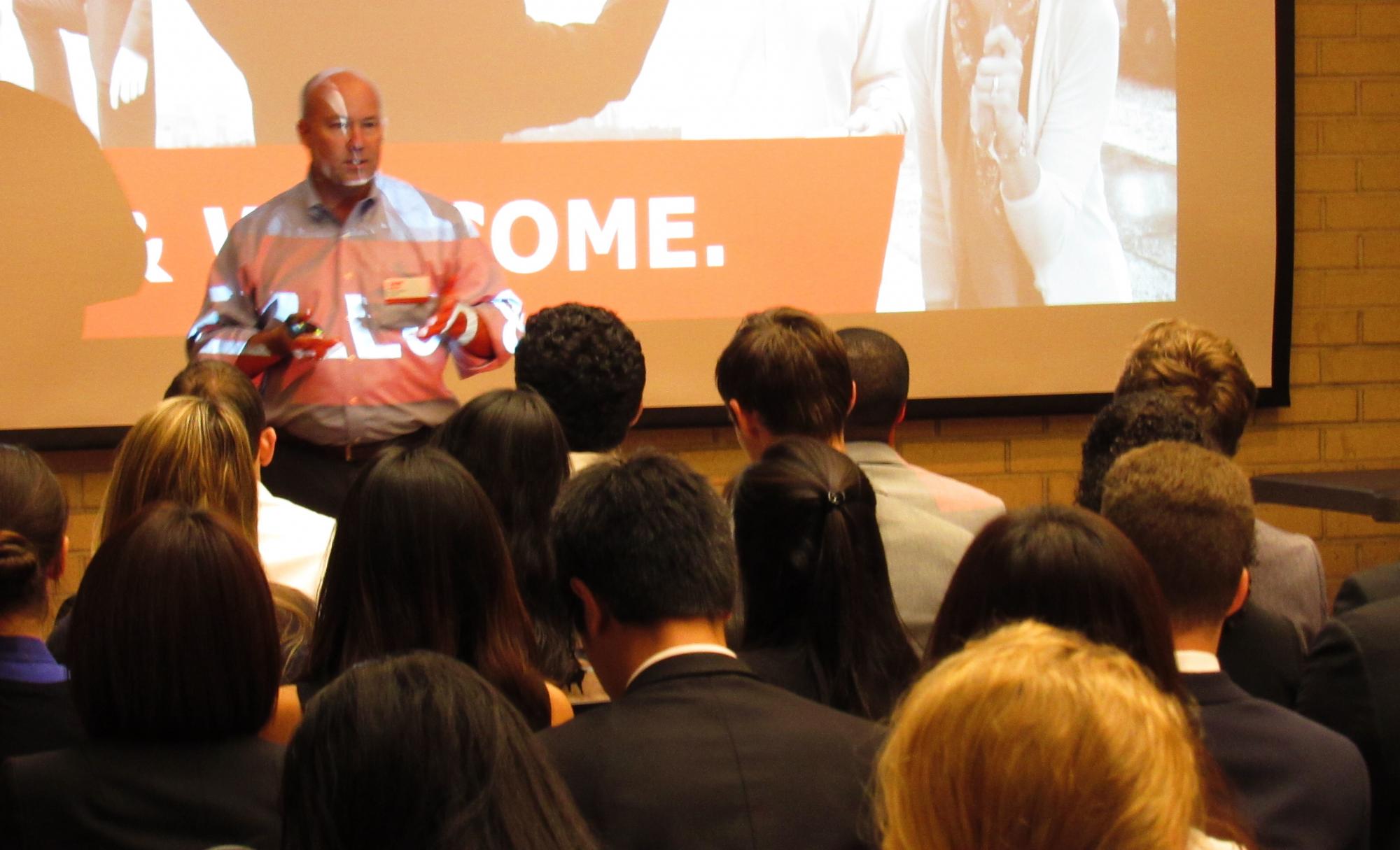 Summer internship information session.
