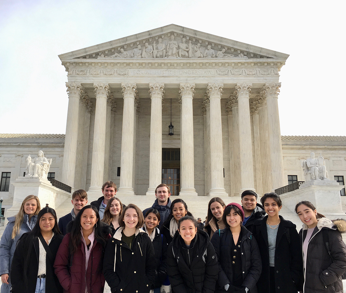 CMC interns visit the Supreme Court