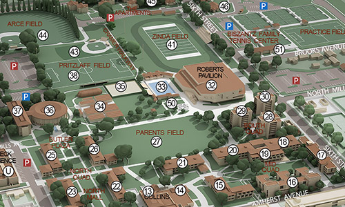 Cmc Campus Maps Claremont Mckenna College