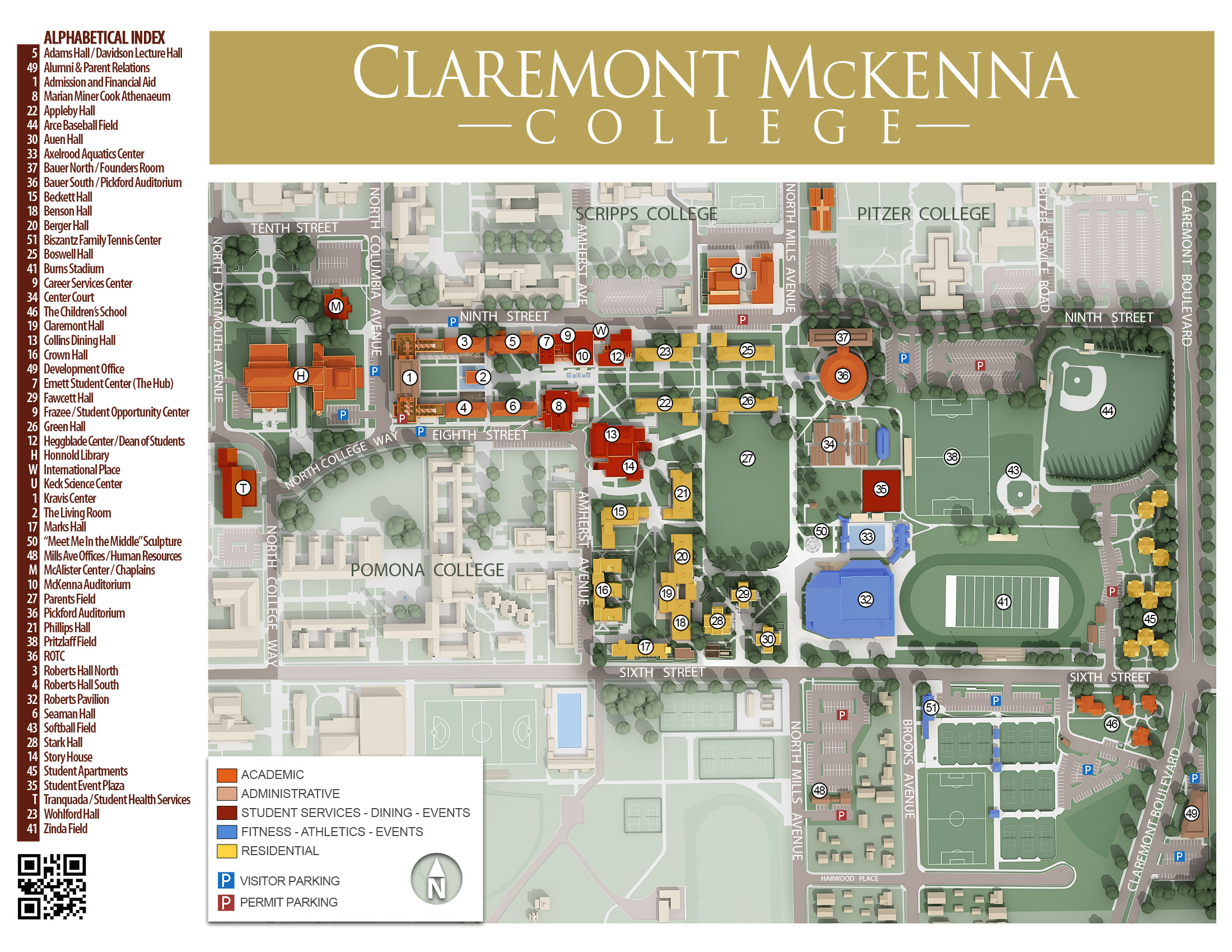 UCM Campus Map