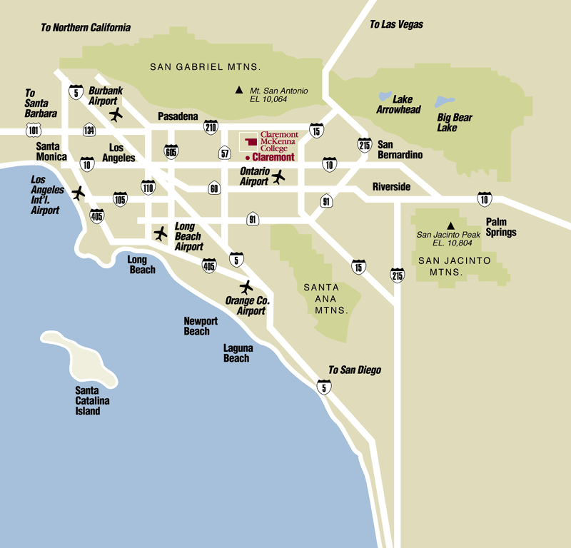 Freeway map