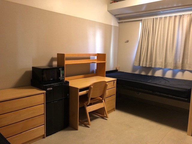 Dorm room standard furniture