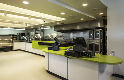 Cafeteria/cash register