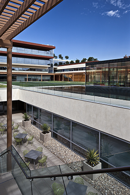 The Living Room and Veterans Patio area