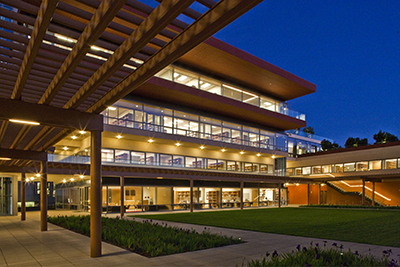 Kravis Center, east side, night