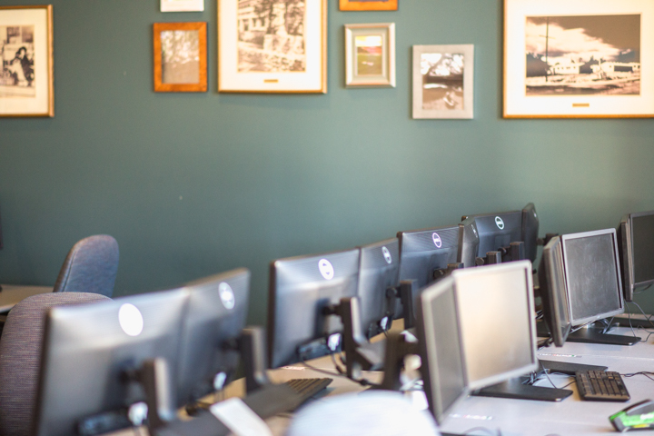 Computers in south lab