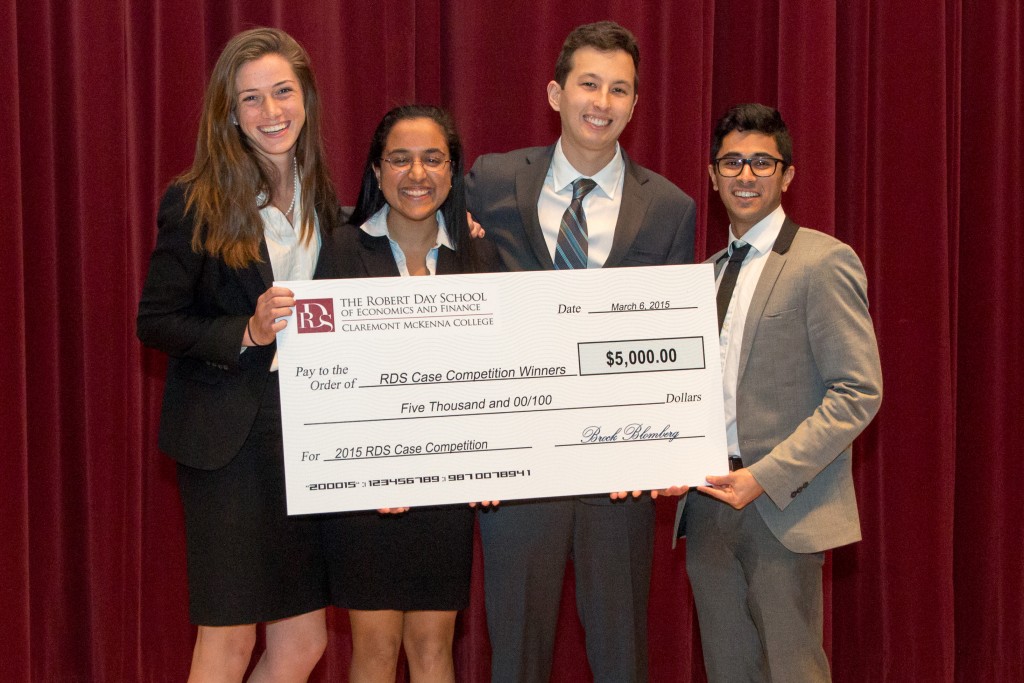 Robert Day School Case Competition winners