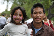 Happy people