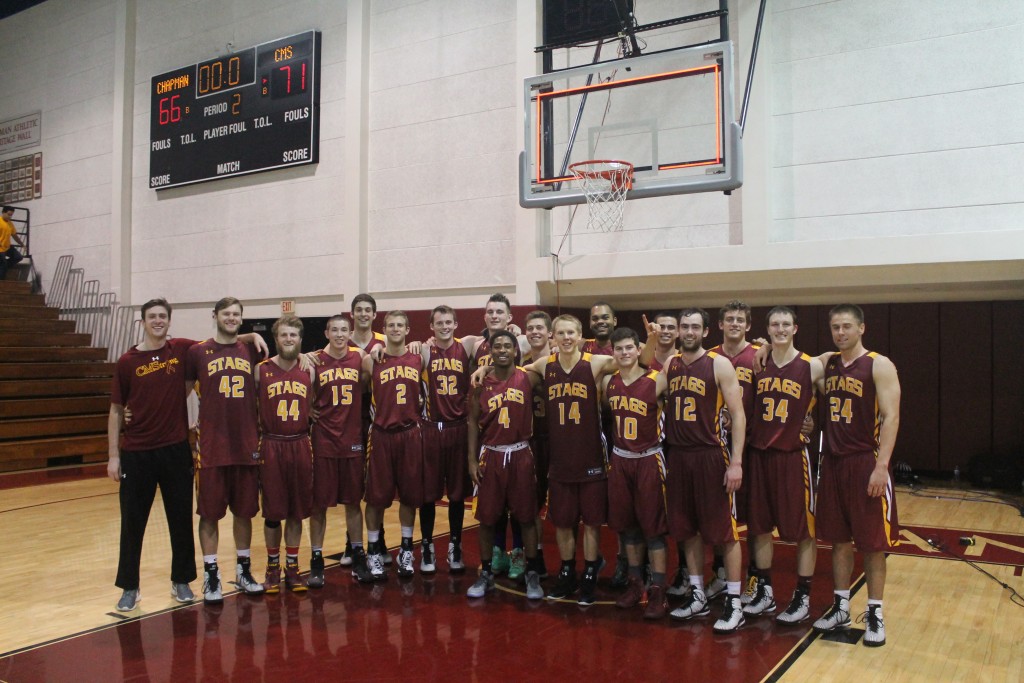 CMS - 2015 SCIAC Men's Basketball Postseason Tournament Champions