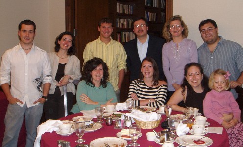 French and Spanish Faculty with their language residents