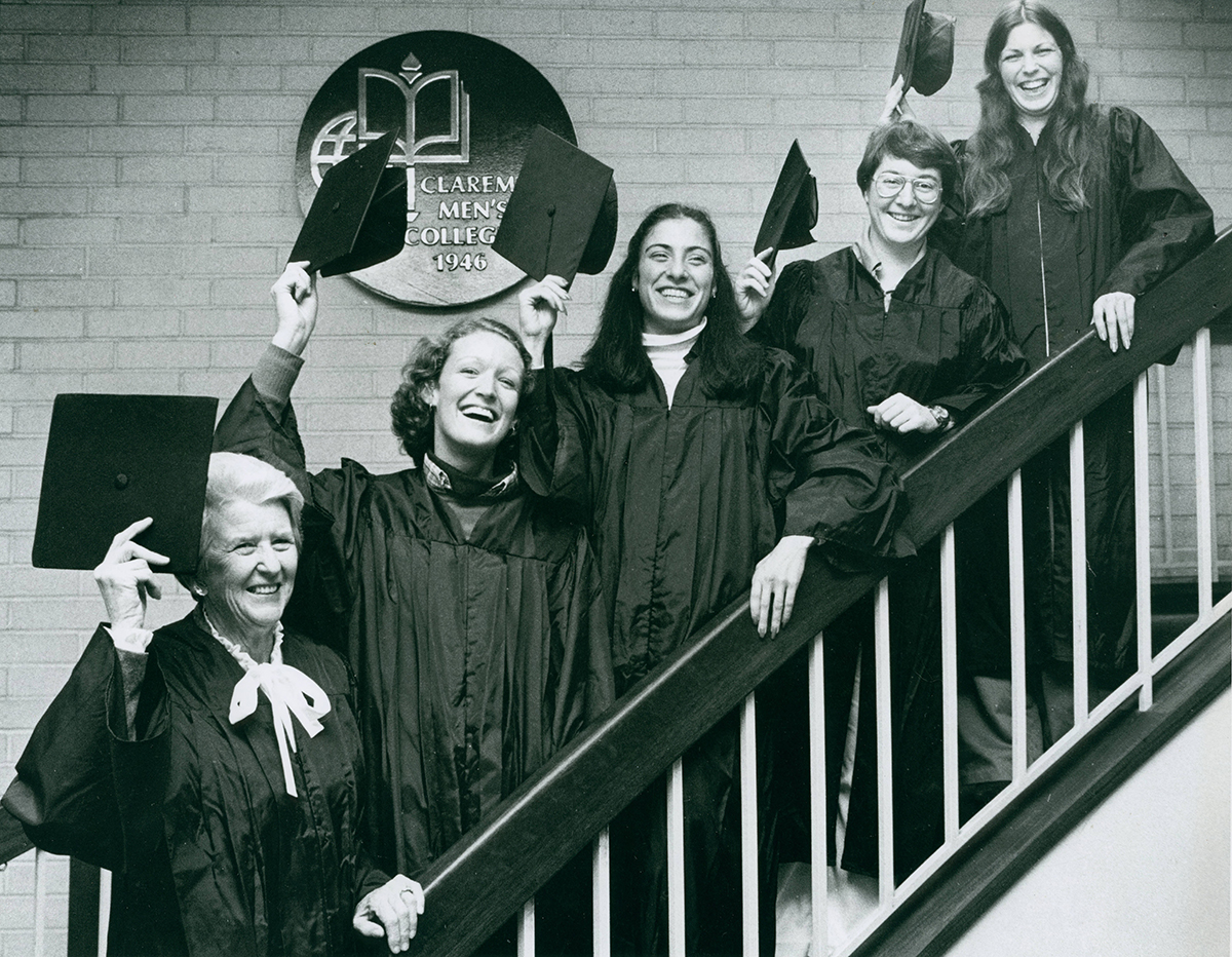 CMC's first female graduates