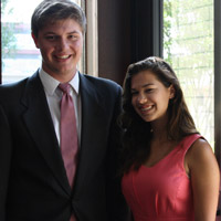 David Leathers '15 and Meredith Reisfield '13