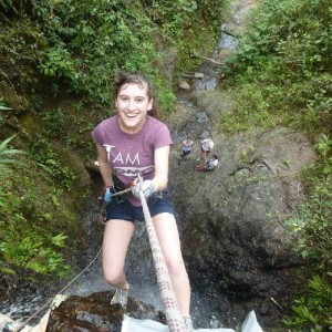 Tamar Kaplan '14 in South America