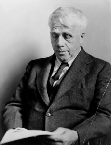 Poet Robert Frost