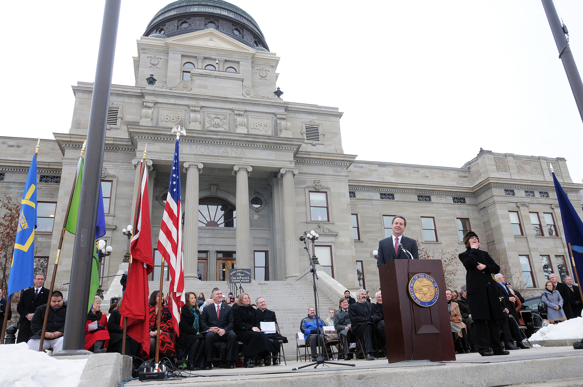 Steve Bullock Inauguration