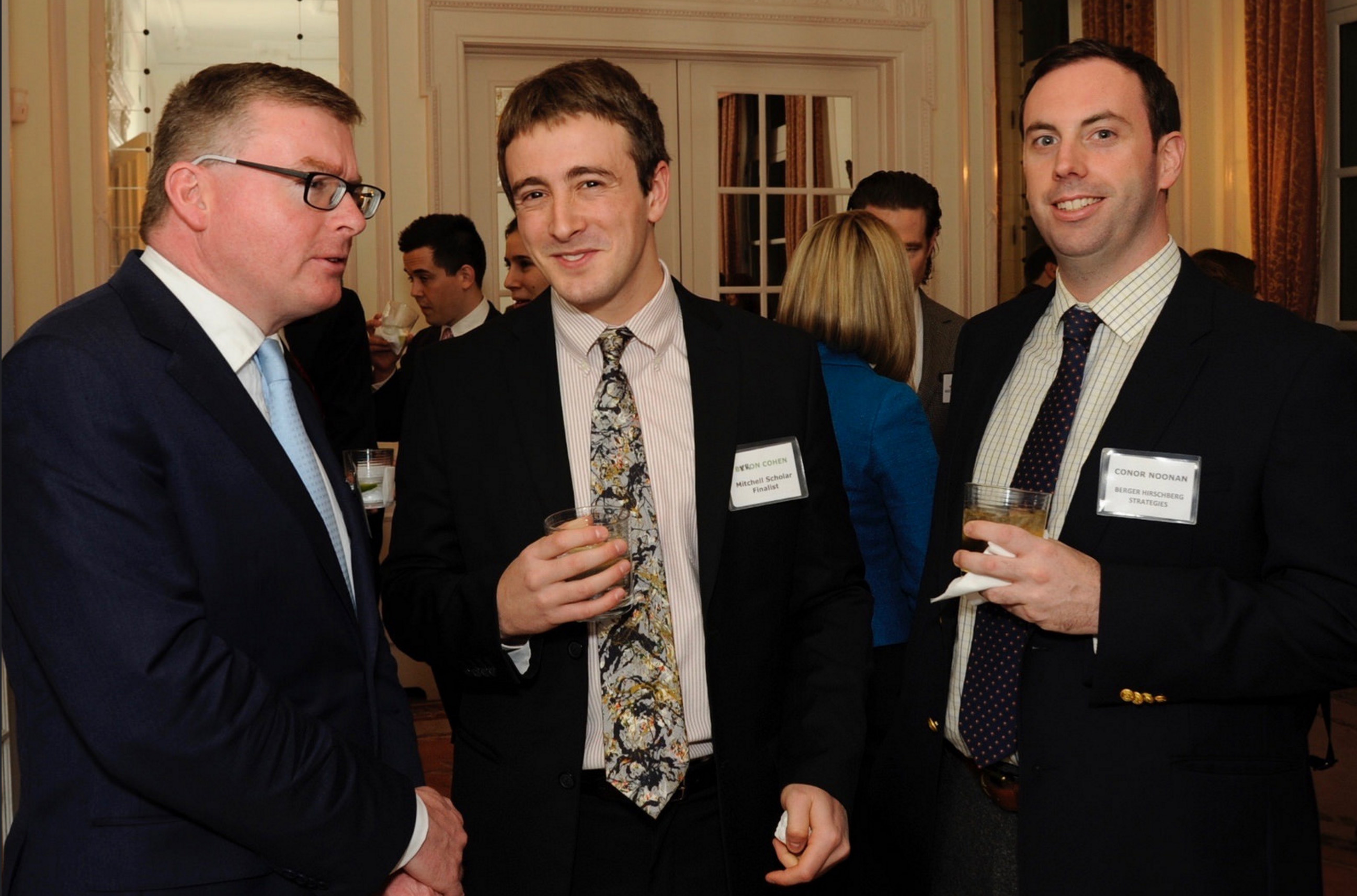 Michael Lonergan, Byron Cohen and Conor Noonan